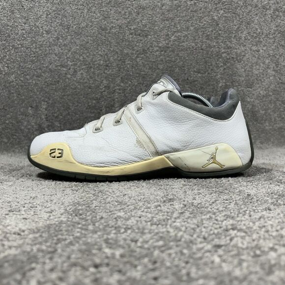 Jordan 23 Low Team 10/16 310083-102 Men’s Sz 10.5 White Leather Basketball Shoes main image 12